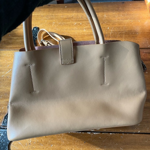 New Co-Lab COLAB Christopher Kon Leather Bag Shoulder Handbag Purse Crossbody - Picture 3 of 8